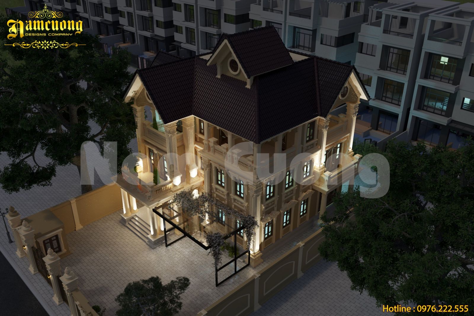 法式风情办公空间设计 · 越南河内 Nam Cương 公司办公楼-13