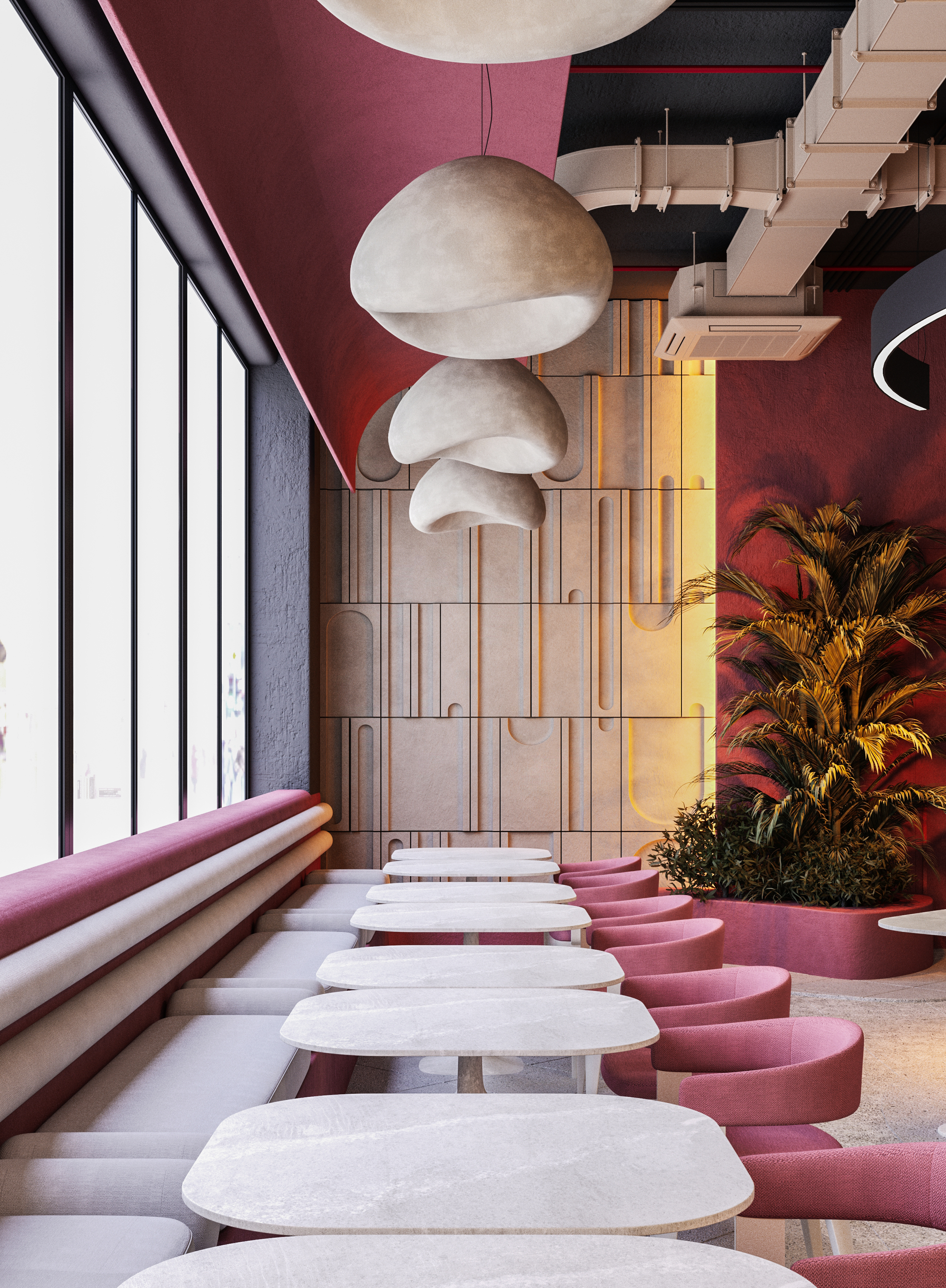 Modern Café & Sweets Shop Interior Design-20