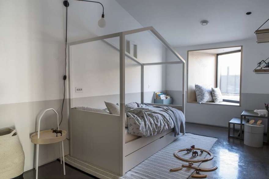 英国乡村双 barn 改造,现代节能家园-6