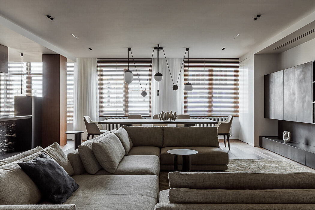 现代主义公寓丨俄罗斯顿河畔罗斯托夫丨Oleg Pigulevskii-2