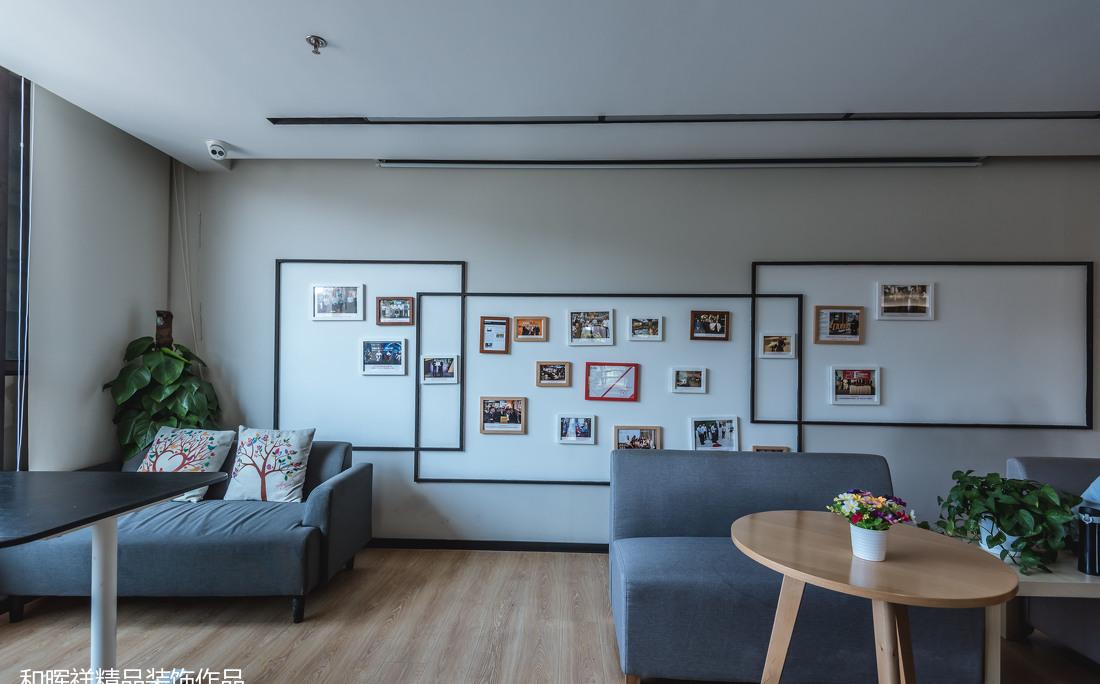 极简主义办公室设计,温馨如家-6