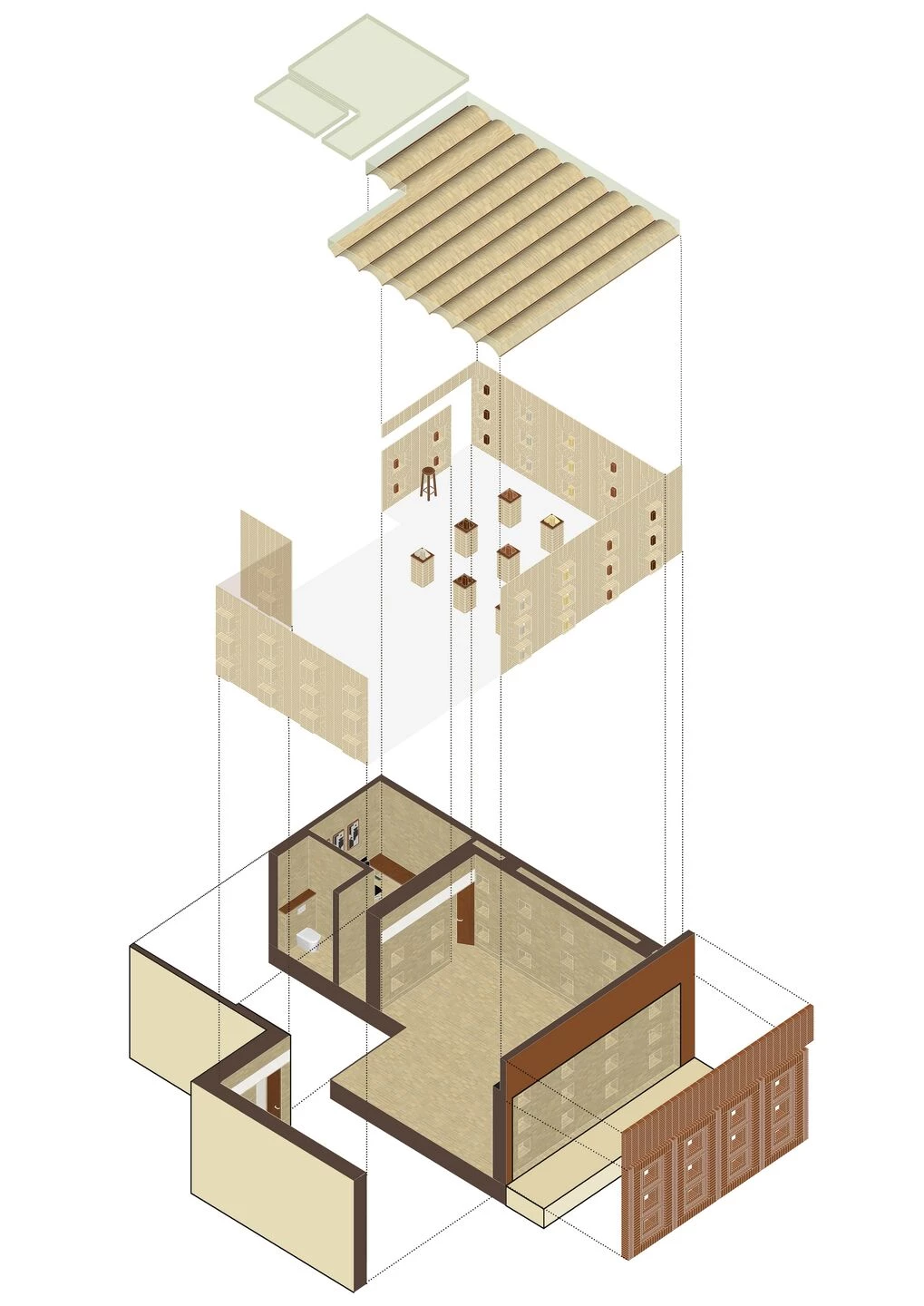 砖砌体丨印度新德里-17