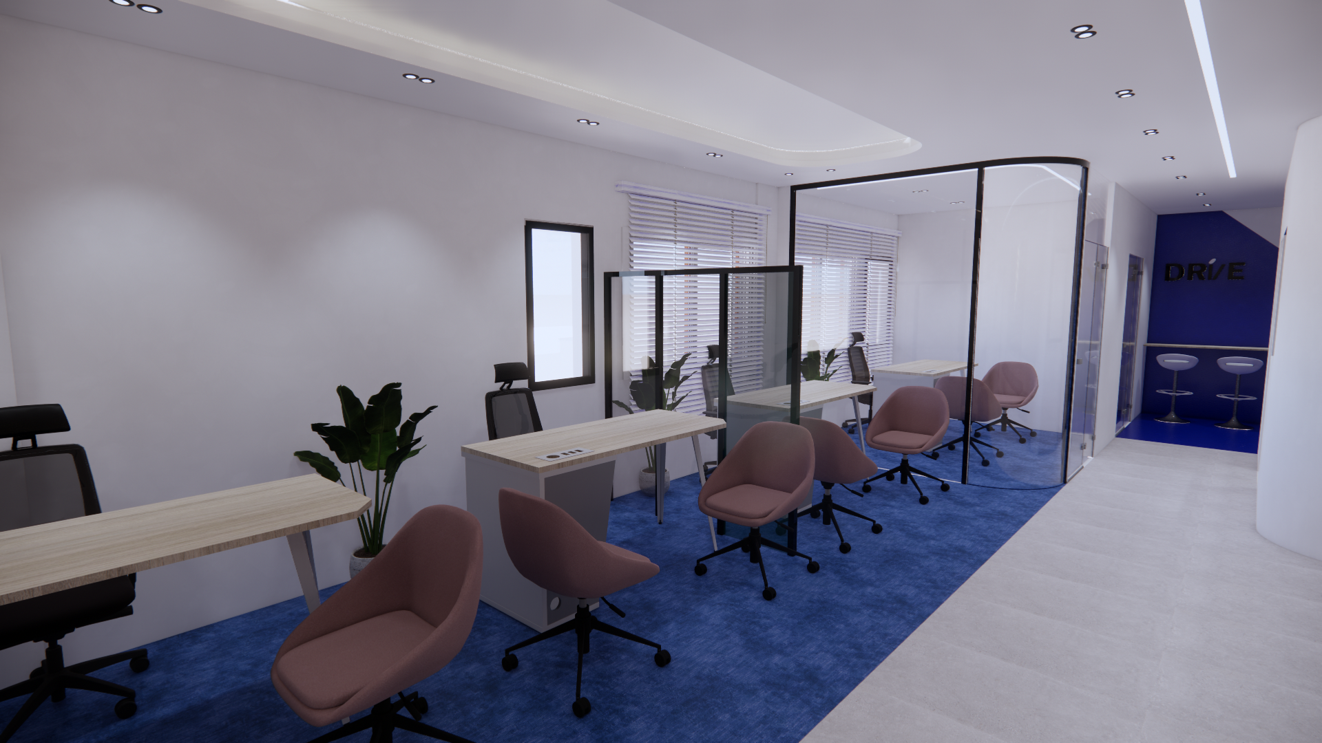 DRIVE – Ghabbour Auto行政大楼室内设计-9