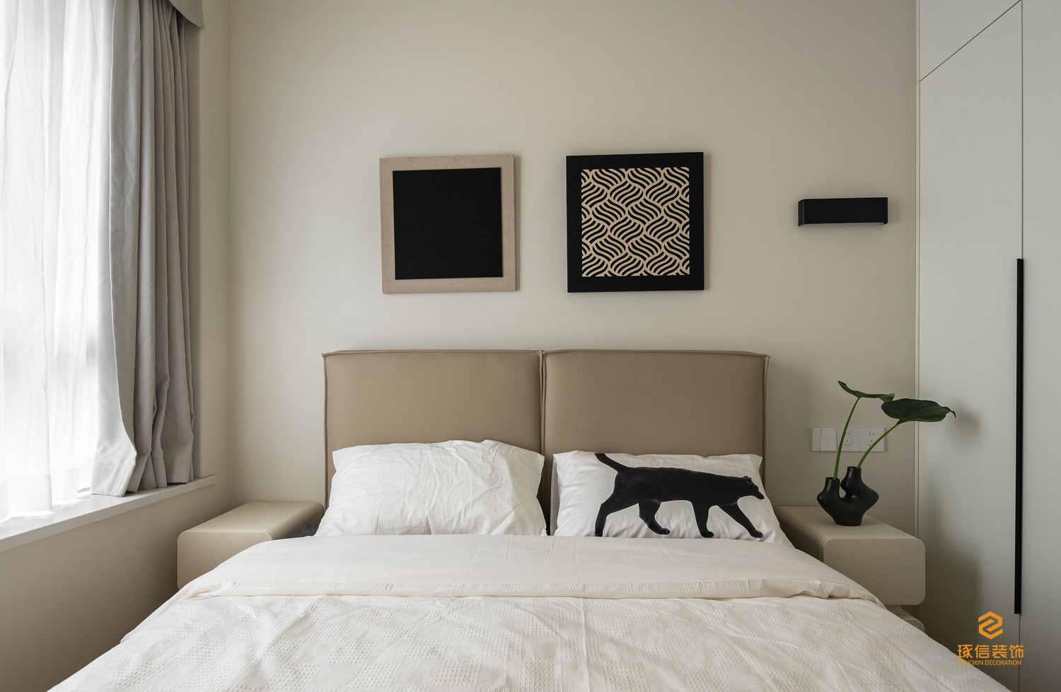 奶油混搭风家居设计丨琢信装饰-32