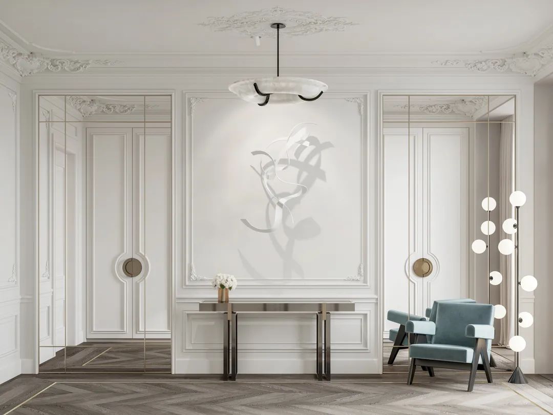 法式轻奢浪漫优雅空间设计-4