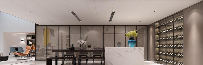 
无锡高端别墅设计丨阿卡迪亚现代极简风格 -0