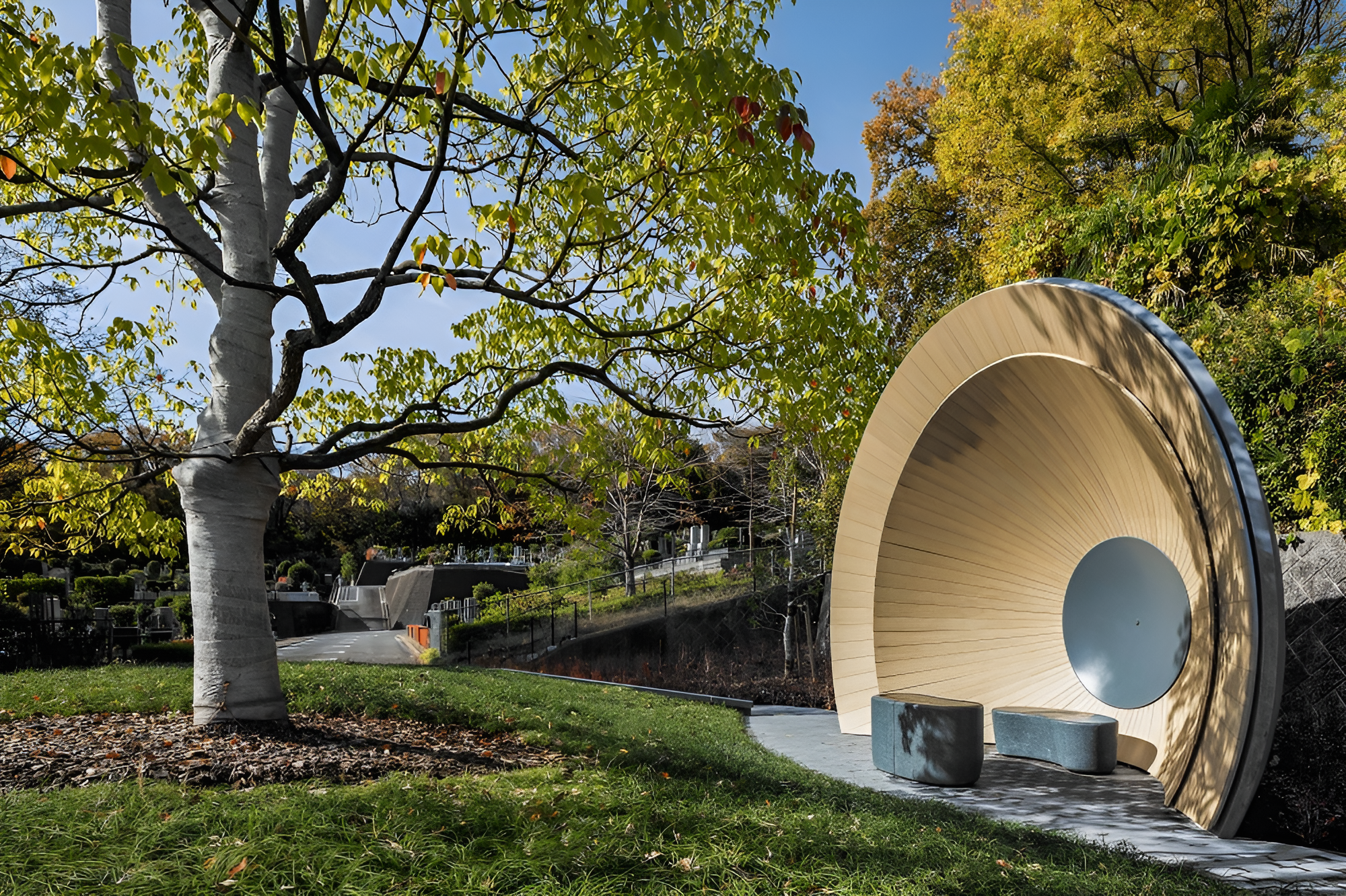 狭山十轮灵堂丨日本埼玉丨中村拓志-4