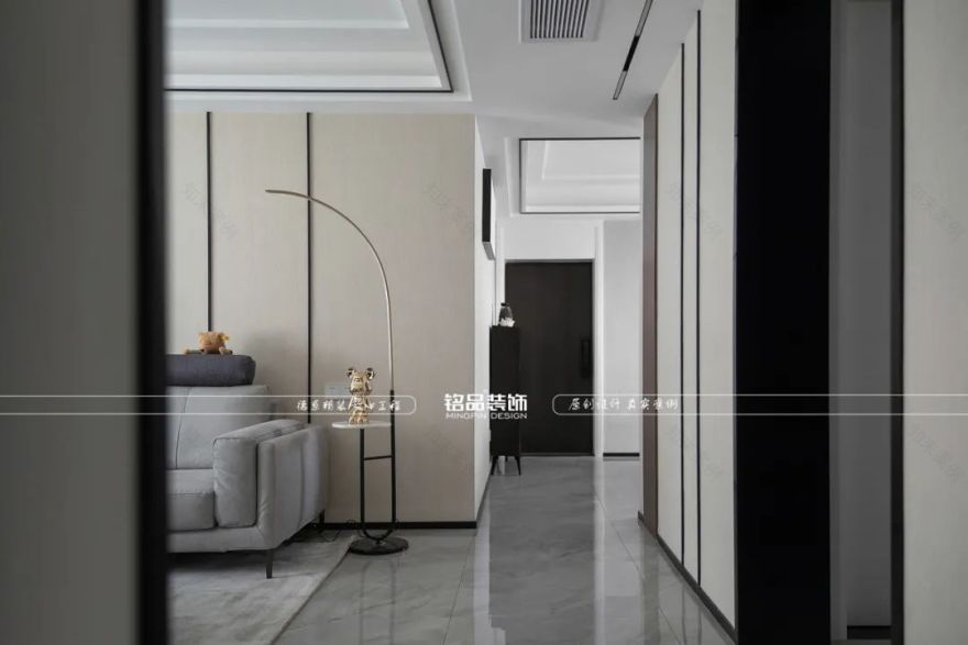 型男运动风 120㎡现代轻奢家居丨铭品装饰-28