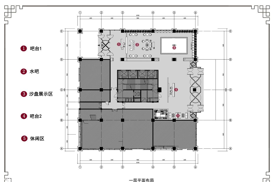 
长春九鼎泰和办公楼公共空间设计 -19