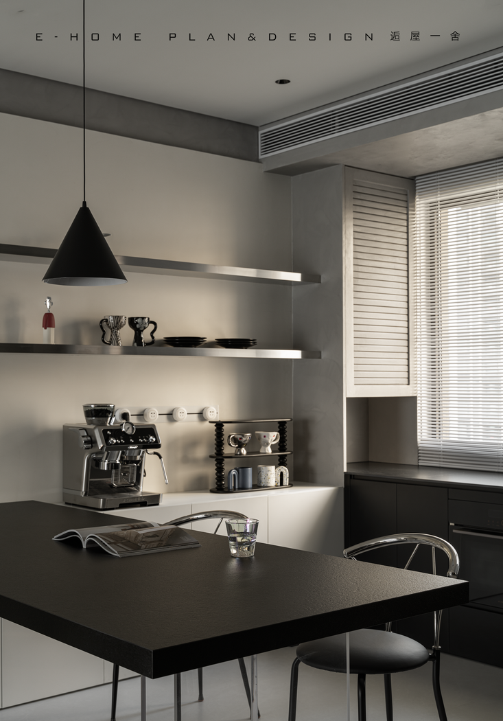 四口之家的现代风格装修-18