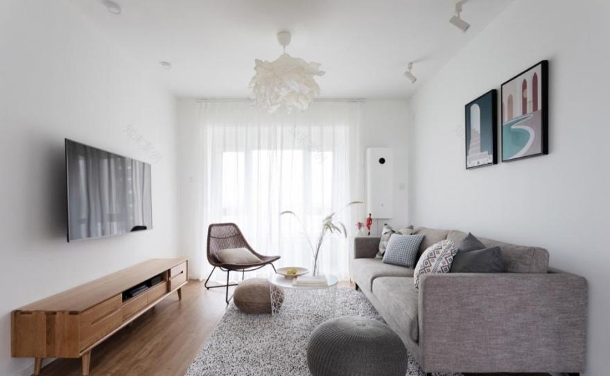 开放式住宅,自然木元素引入,宽敞享受-6