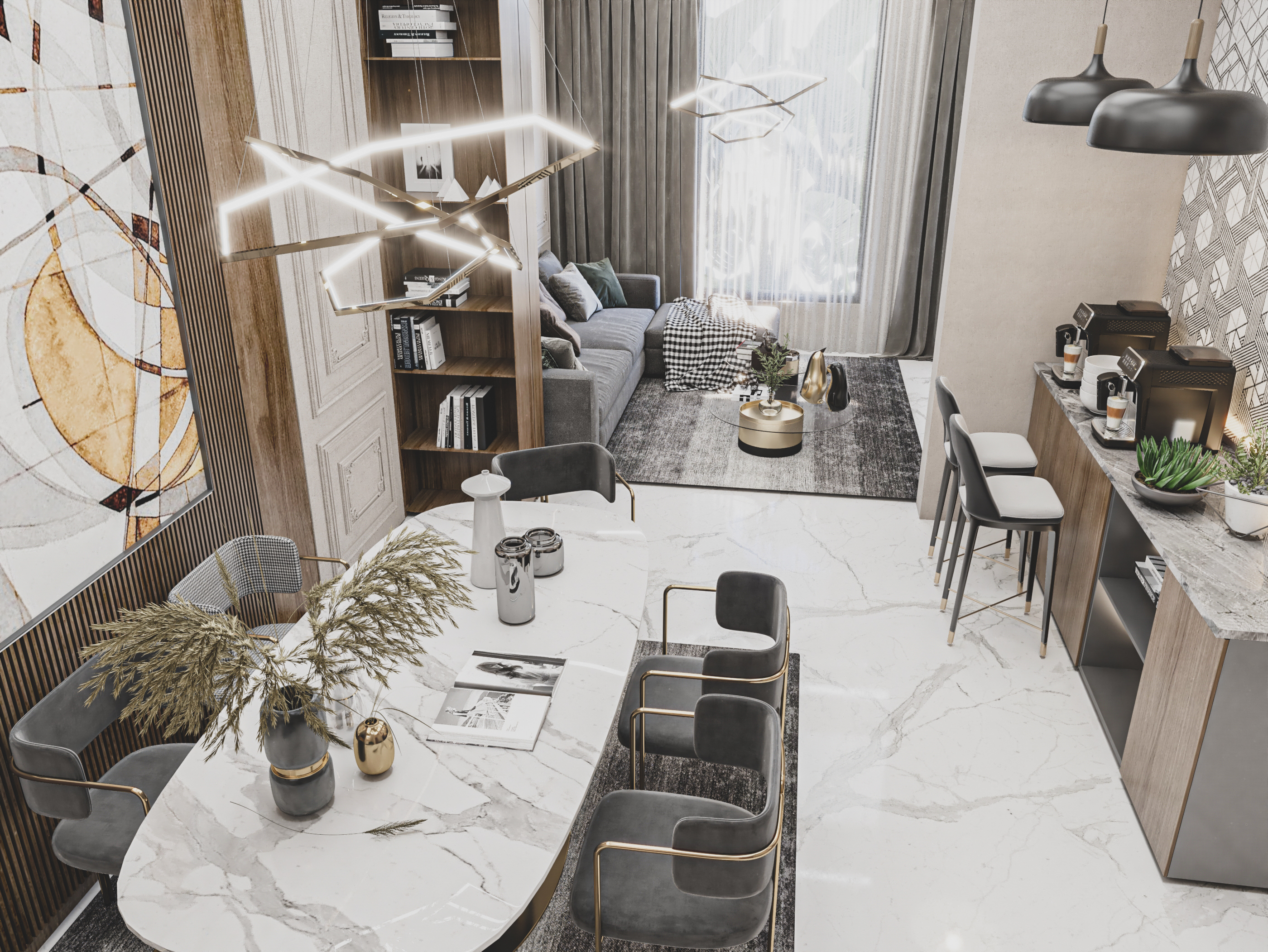 居住空间·室内别墅丨Gamal Eissa-11