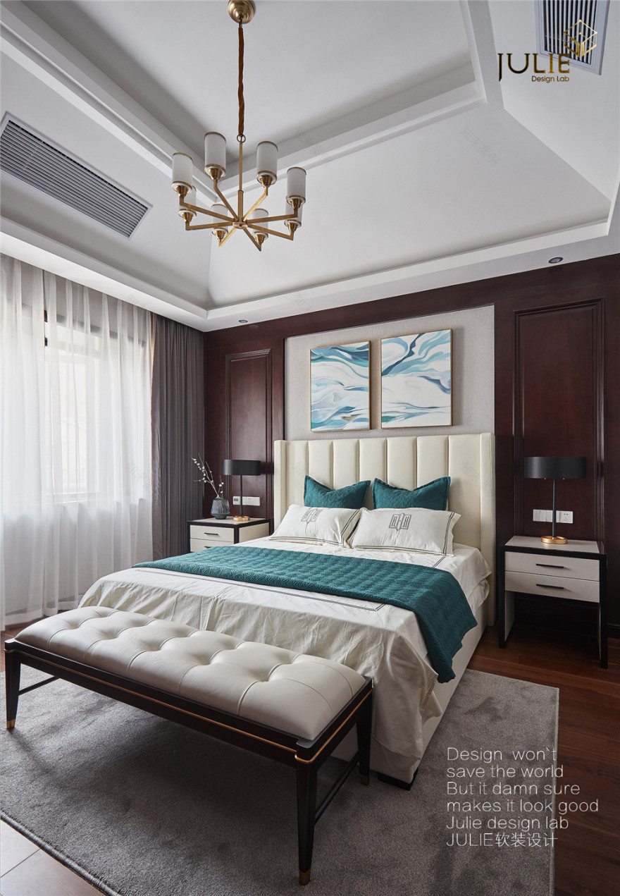 杭州东海闲湖城新中式混搭设计,呈现雅致空间-72