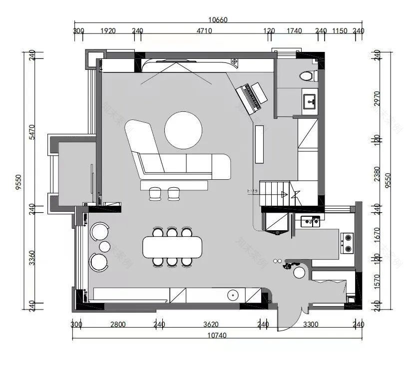 南山国际社区轻复古法式风设计案例丨院子空间设计工作室-55