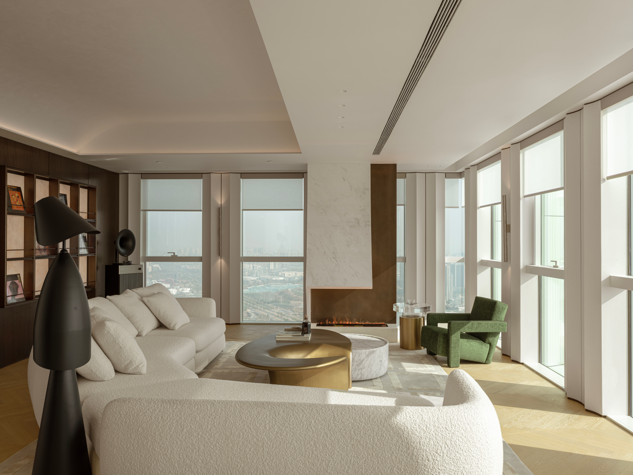 卡地亚天际330㎡大平层丨中国成都丨成都聚美,牛犇建筑空间设计事务所-23