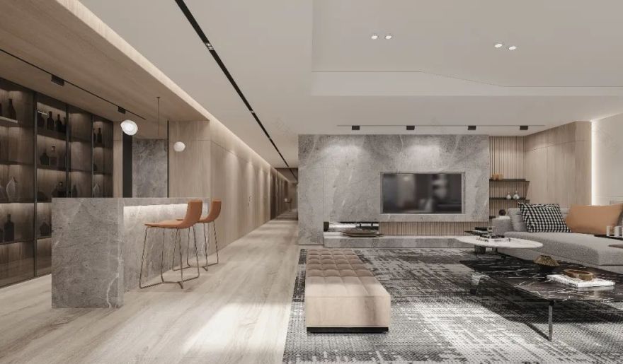 金科江湖海简约私宅设计,打造舒适自由空间-52