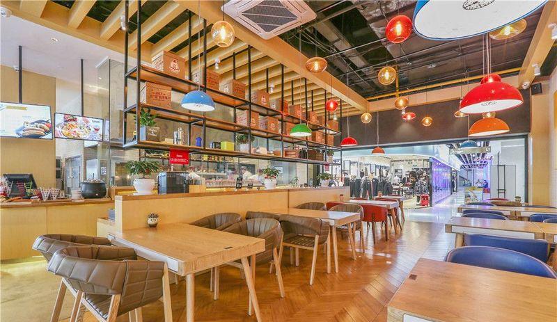 暖黄空间，舒适享受——便当餐厅“饭范”设计赏析-34