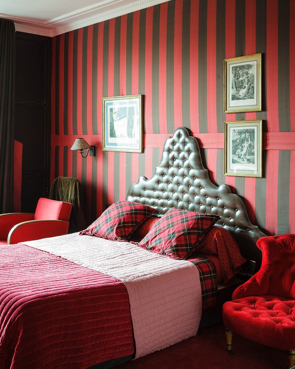 色彩主义设计师 Géraldine Prieur 奥斯曼风格的家丨法国巴黎丨法国色彩主义设计师兼家具设计师 Geraldine Prieur-33