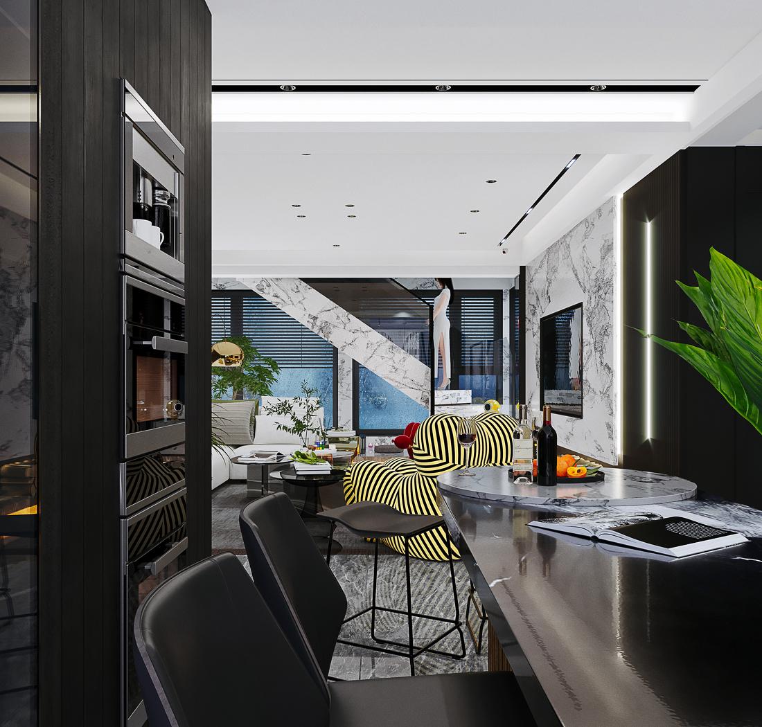 
BJSK设计 | 简练纯粹的空间概念 -7