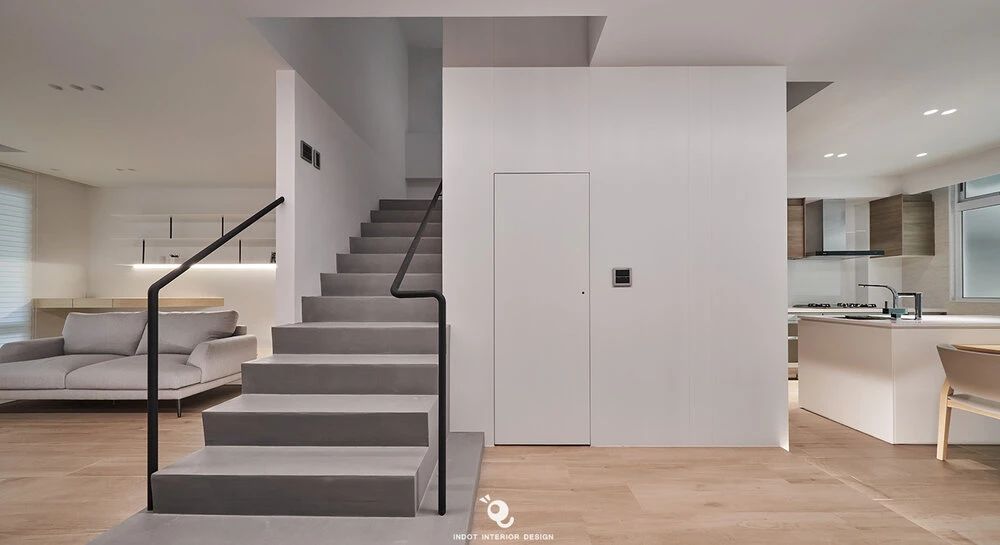 简约极致的台式平层住宅丨虫点子创意设计-29