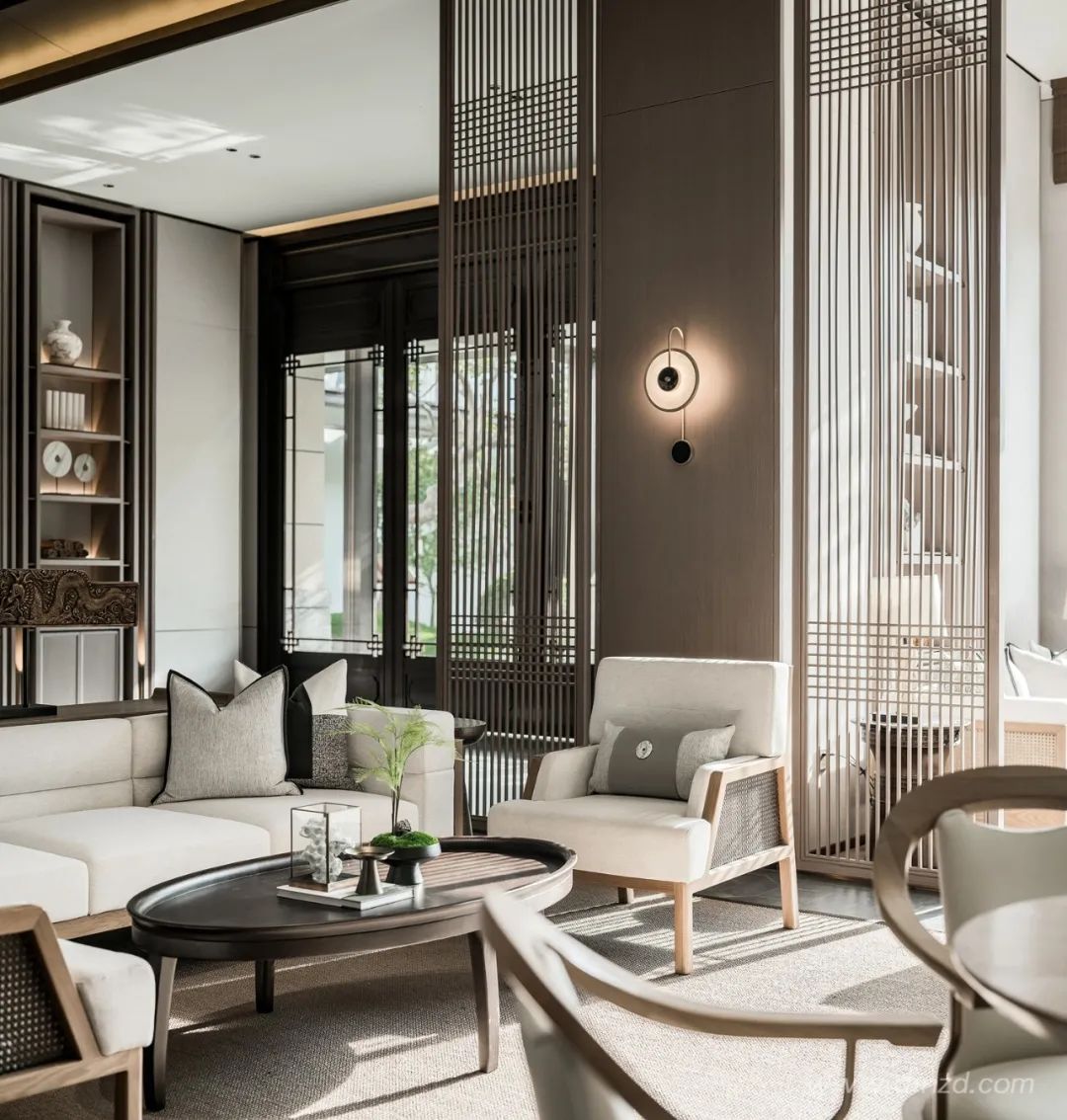 南宁北大珑廷售楼中心 | 禅意空间与日常生活的融合-38