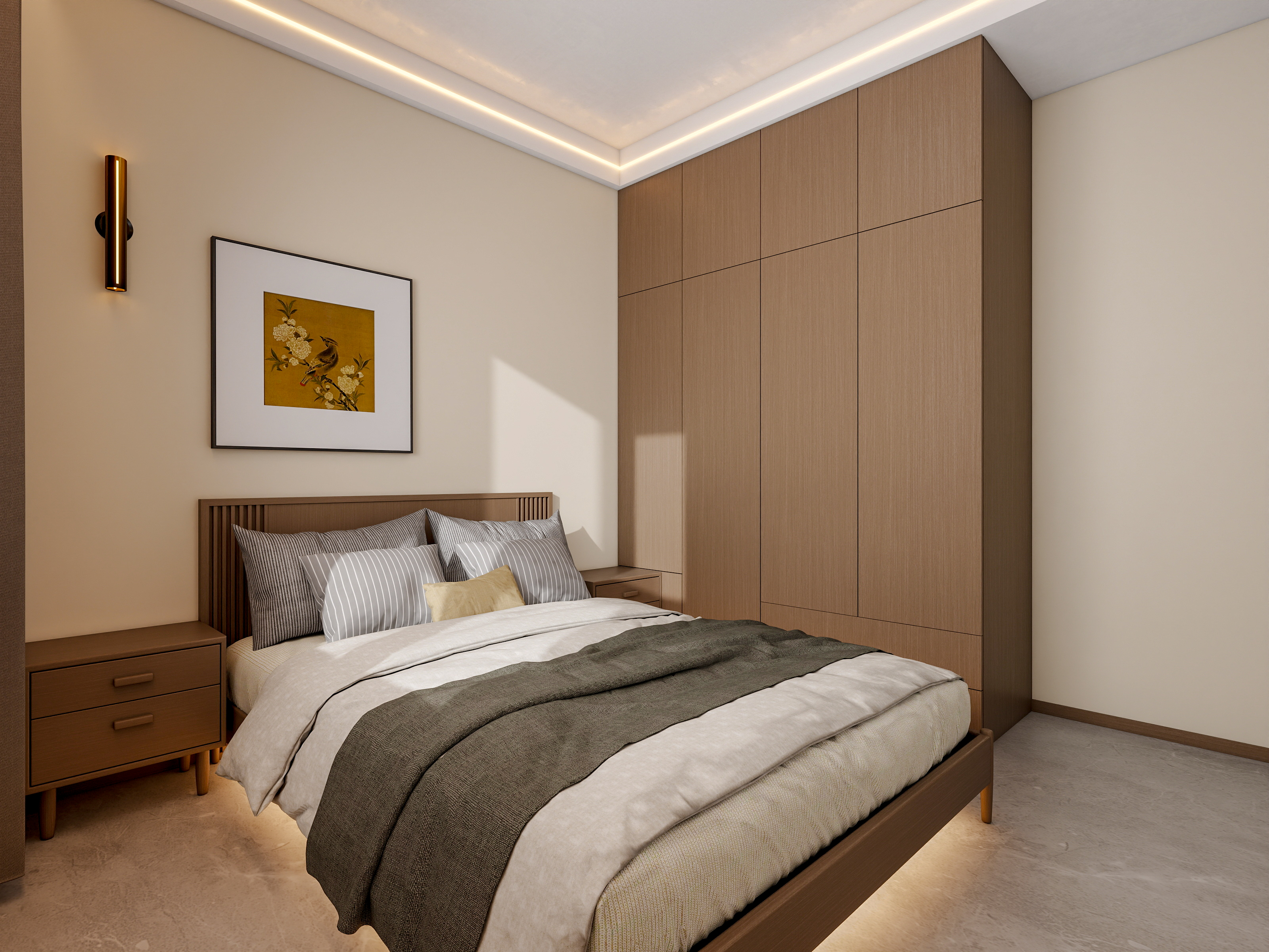 四川岳池香水湾（116平方简约中式三居室）-32