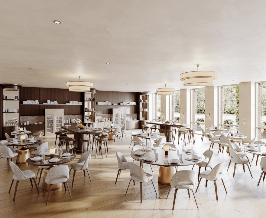 巴黎商业建筑室内可视化项目丨法国巴黎丨Suburbia团队-0