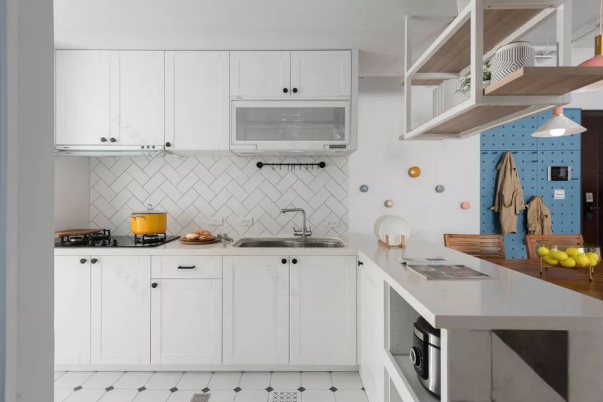 北欧风浪漫小户型,粉色调打造甜蜜舒适家-35