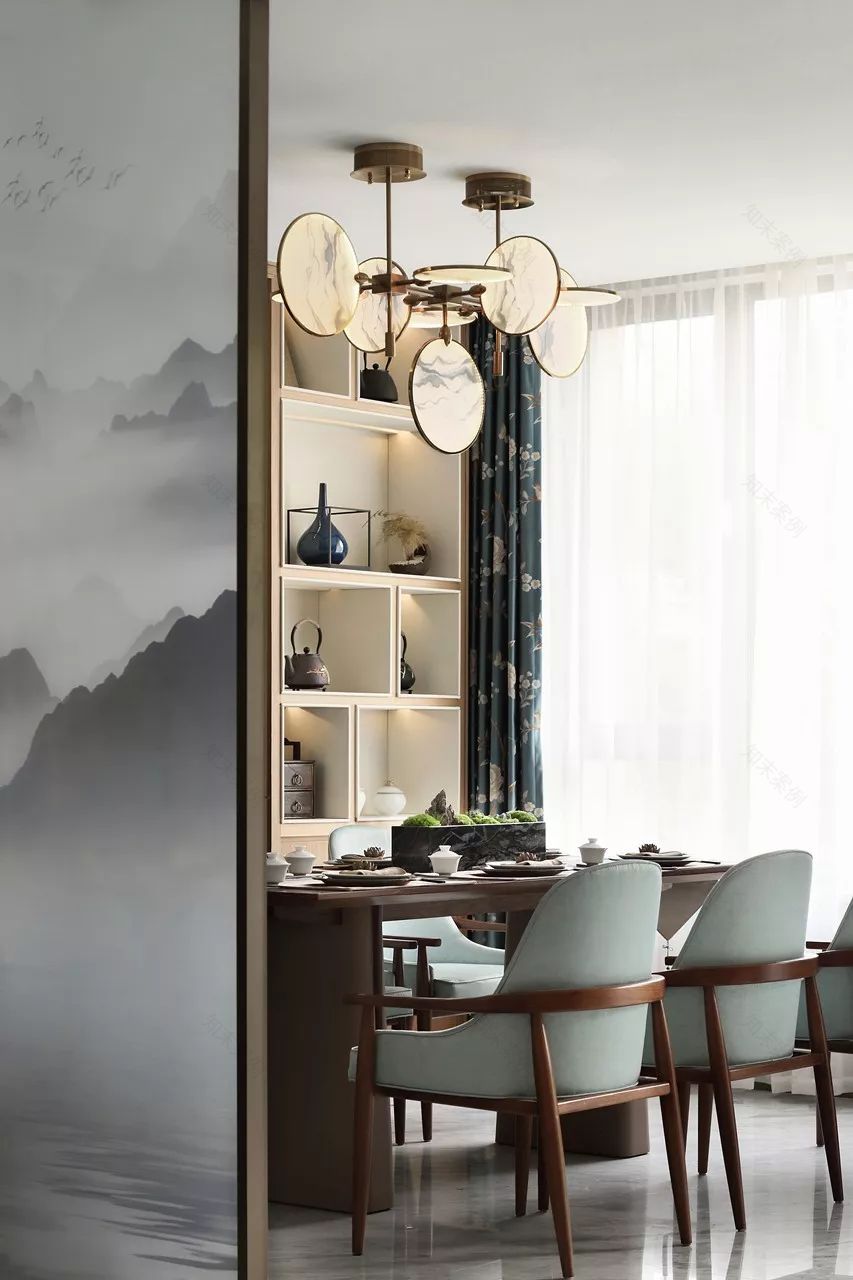 新中式装修风格 | 简约优雅,传统与现代完美结合-88