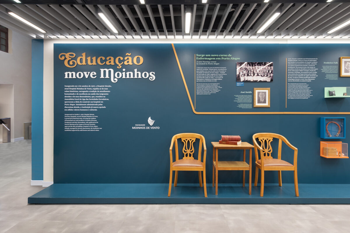 Moinhos de Vento School of Health Sciences - /STUDIOMDA - Wayfinding Design-18