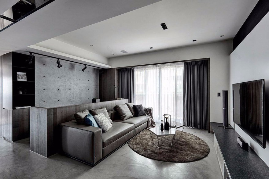 形态——LOFT风格住宅 沐丝室内装修设计-2