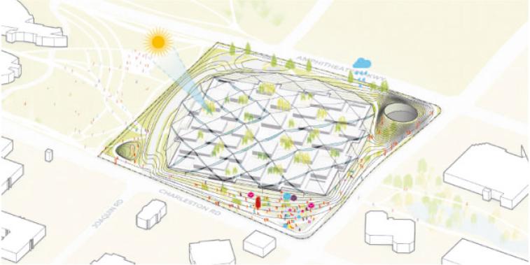 谷歌加州山景新园区 · 灵活办公空间-15