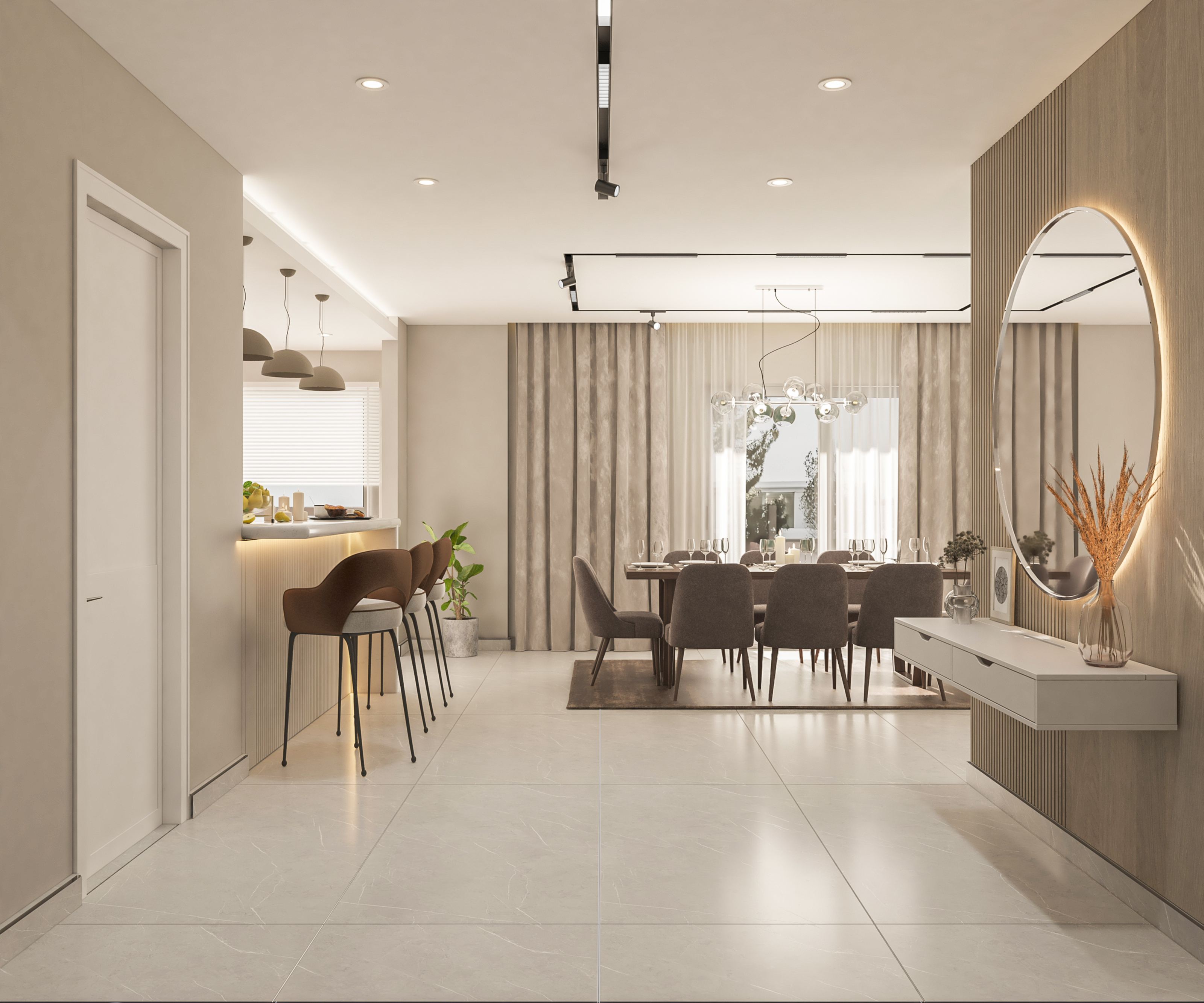 Dining & Entrance - Dejoya New Capital-7