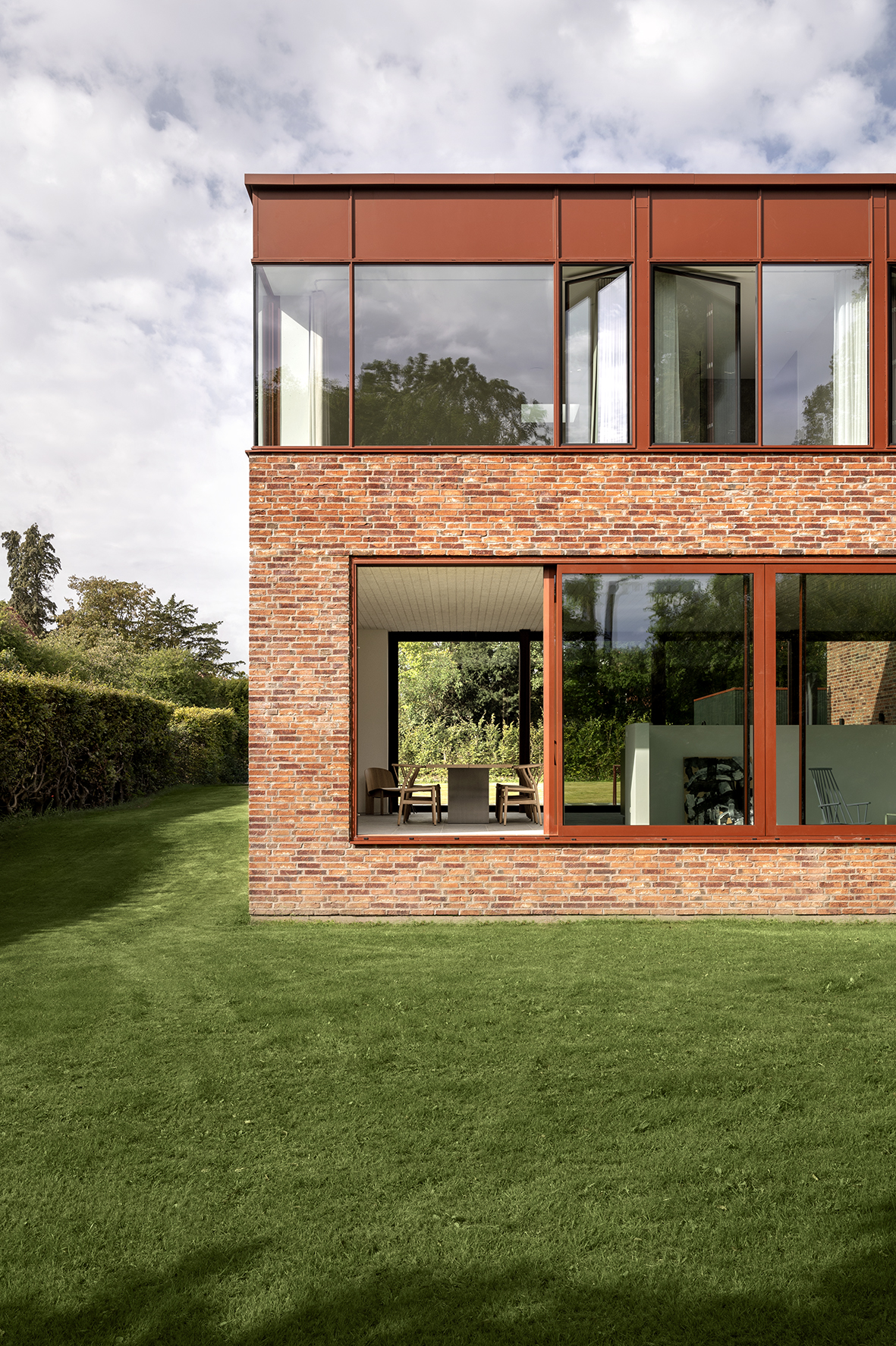 丹麦Kildeskovsvej极简主义住宅丨Valbæk Brørup Arkitekter-32