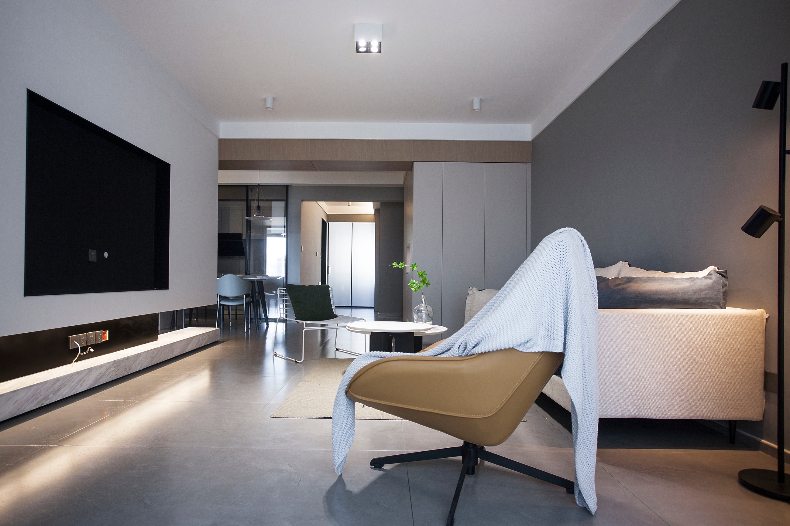 德州禹城小户型大岛台设计丨中国德州丨具象空间设计-16