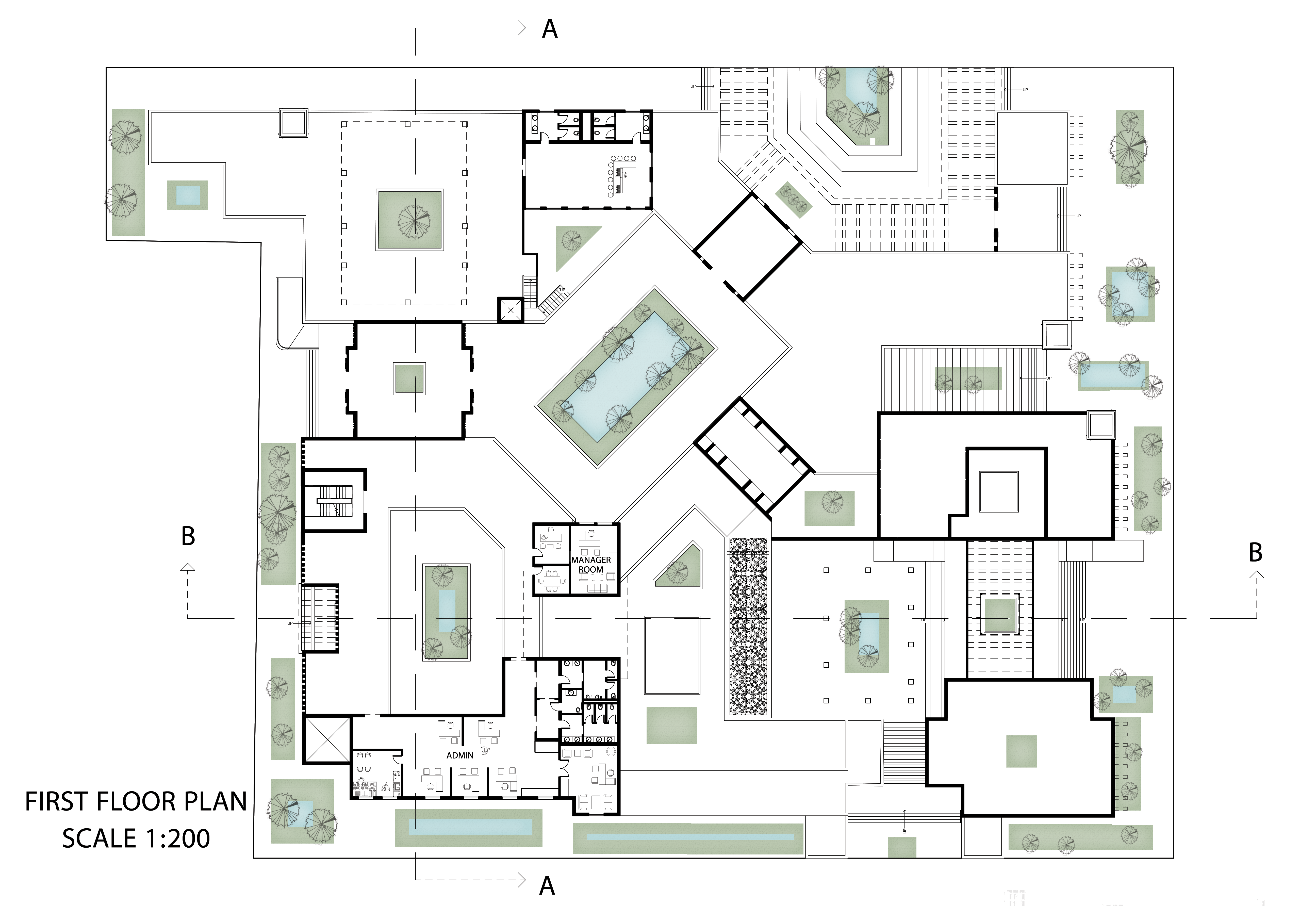 CULTURAL CRAFT CENTER(埃及埃尔富斯塔特玻璃工坊)丨赫勒万大学美术学院建筑系-13