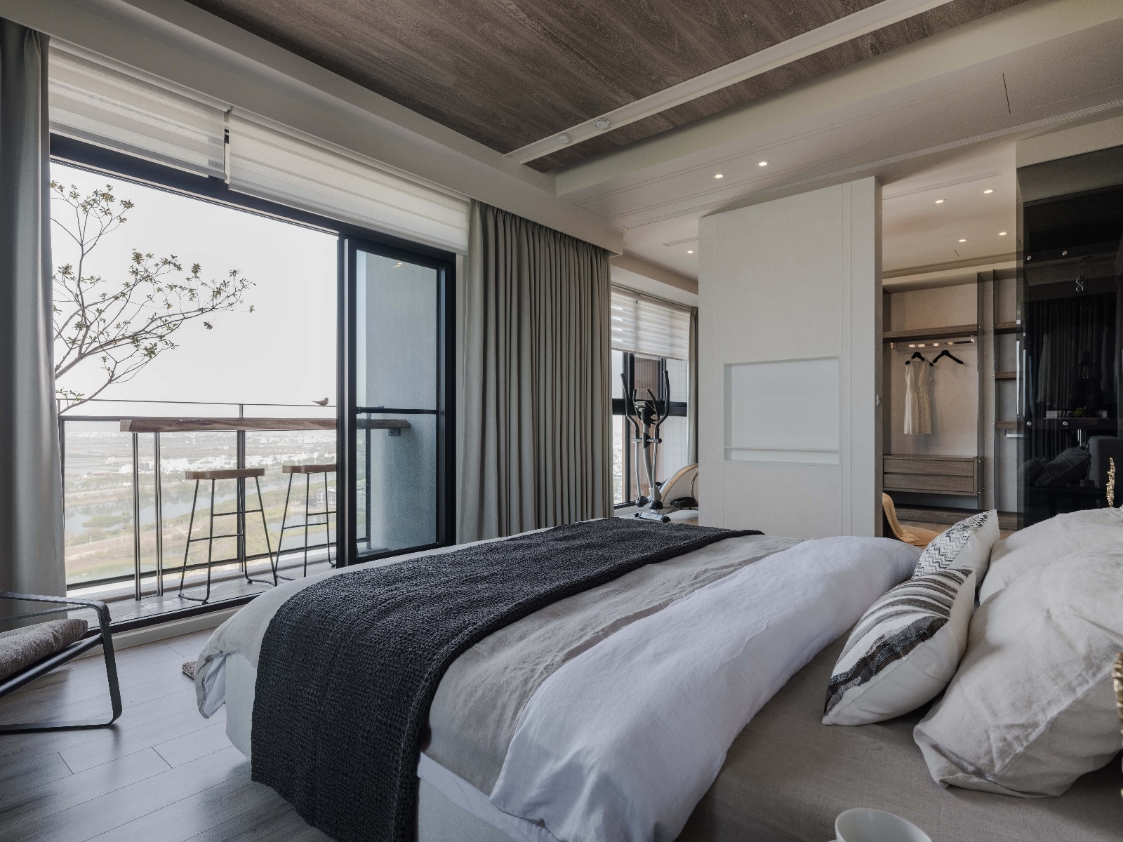 海暮色——现代风住宅  同育空间设计-27