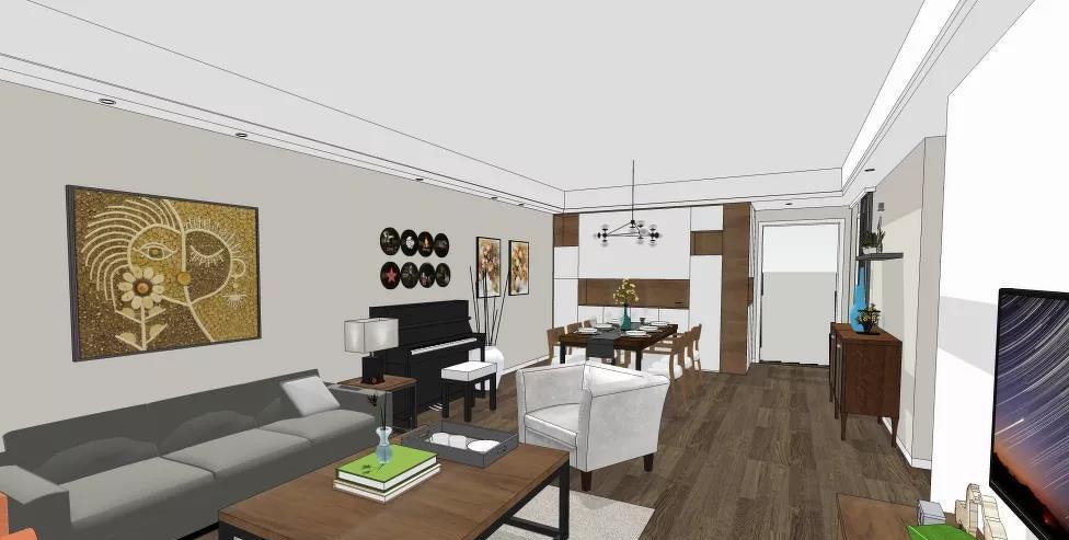 简居室温馨变身，打造现代家居空间-16