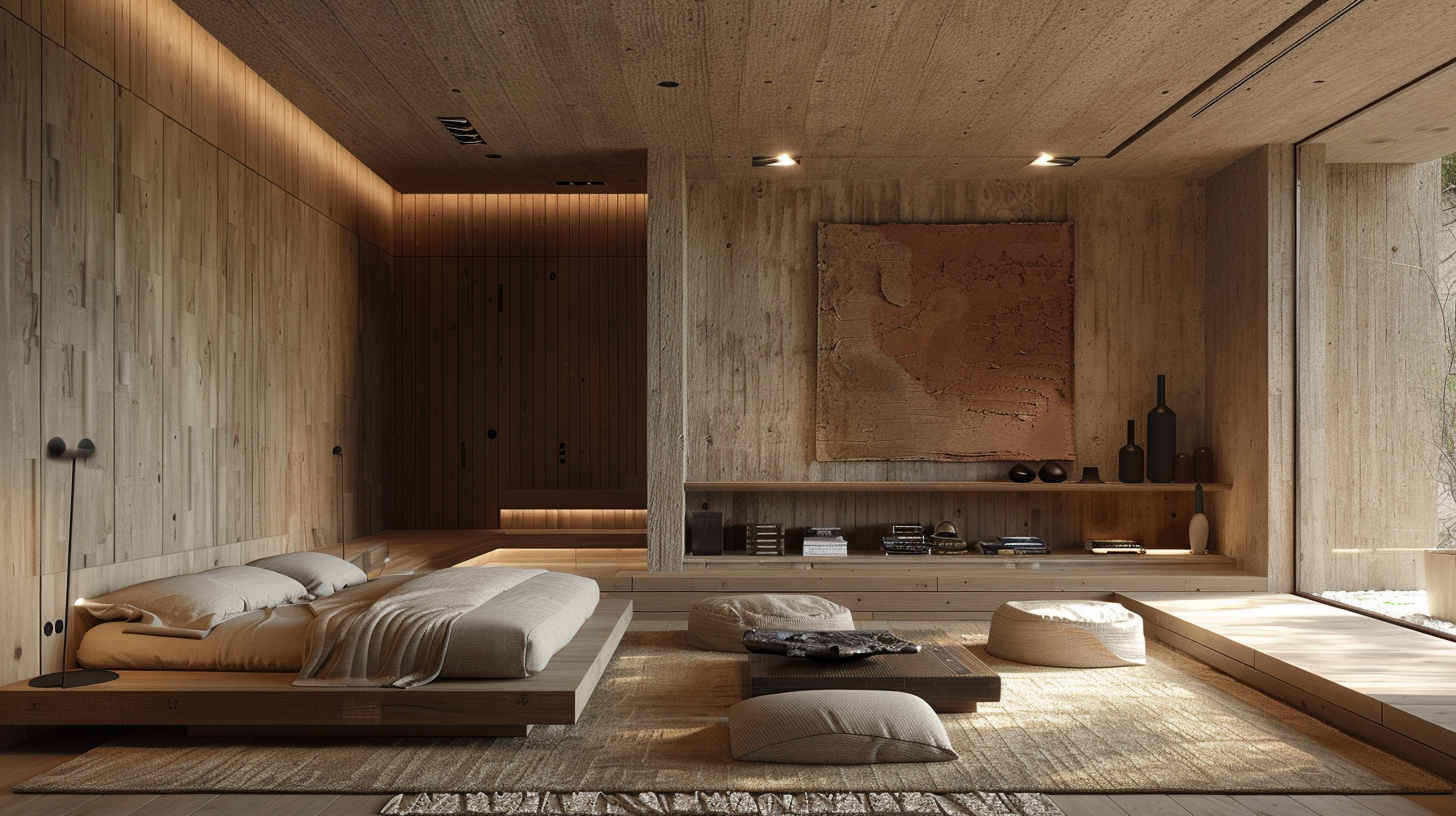 侘寂（Wabi-sabi ）风格的室内设计-37