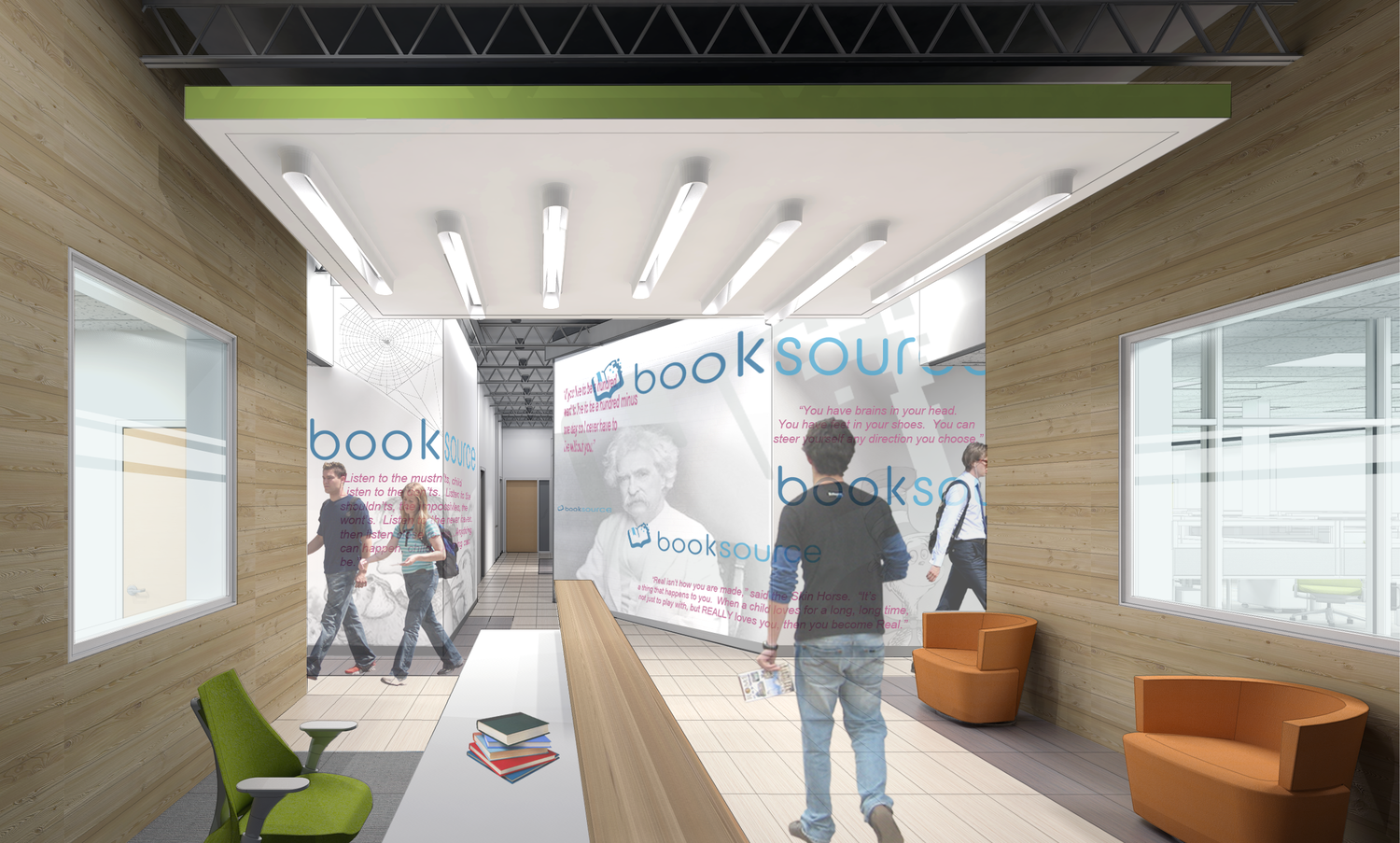 蜕变 | Booksource 办公室的现代改造-12