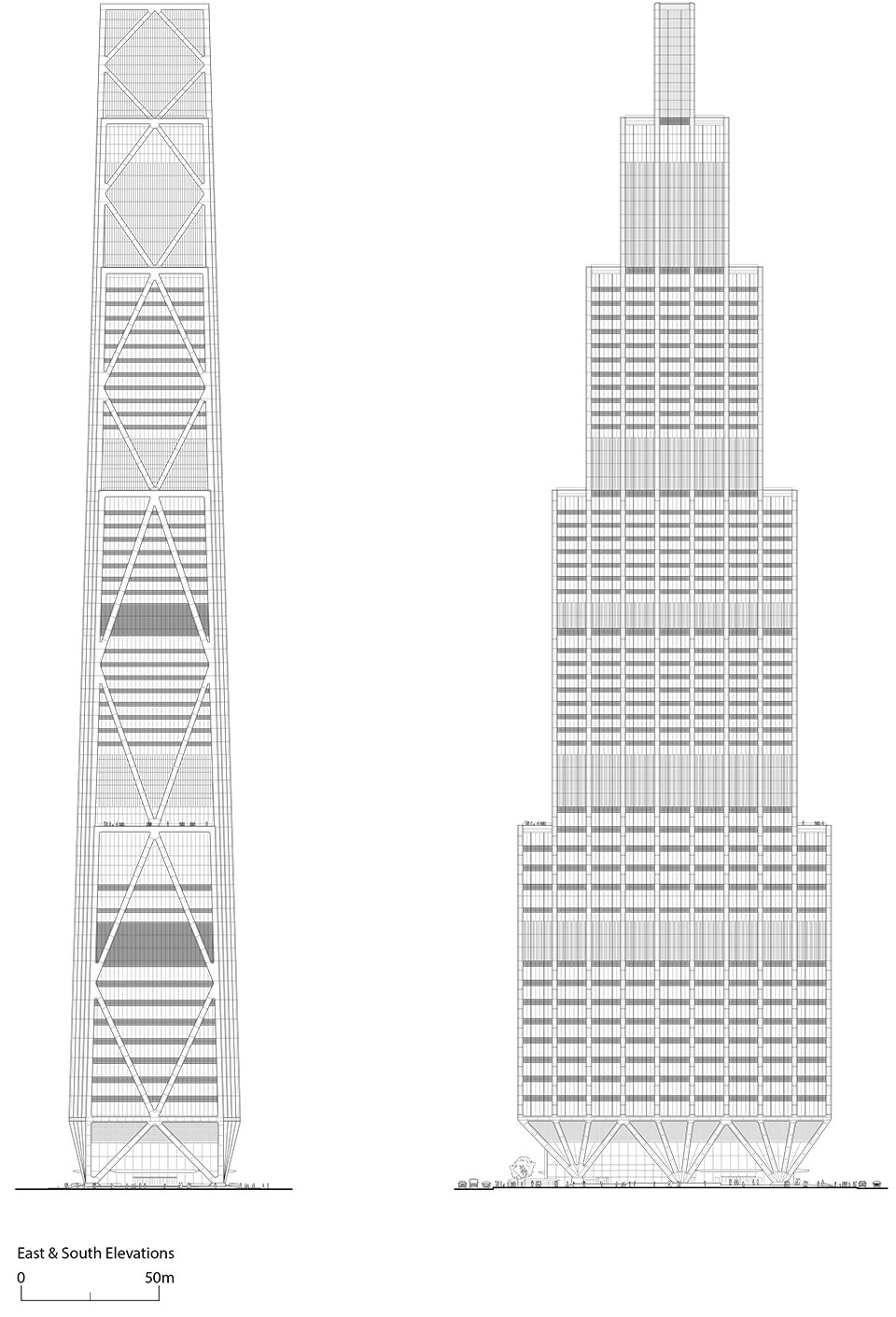 摩根大通全球新总部丨美国纽约丨Foster + Partners-40