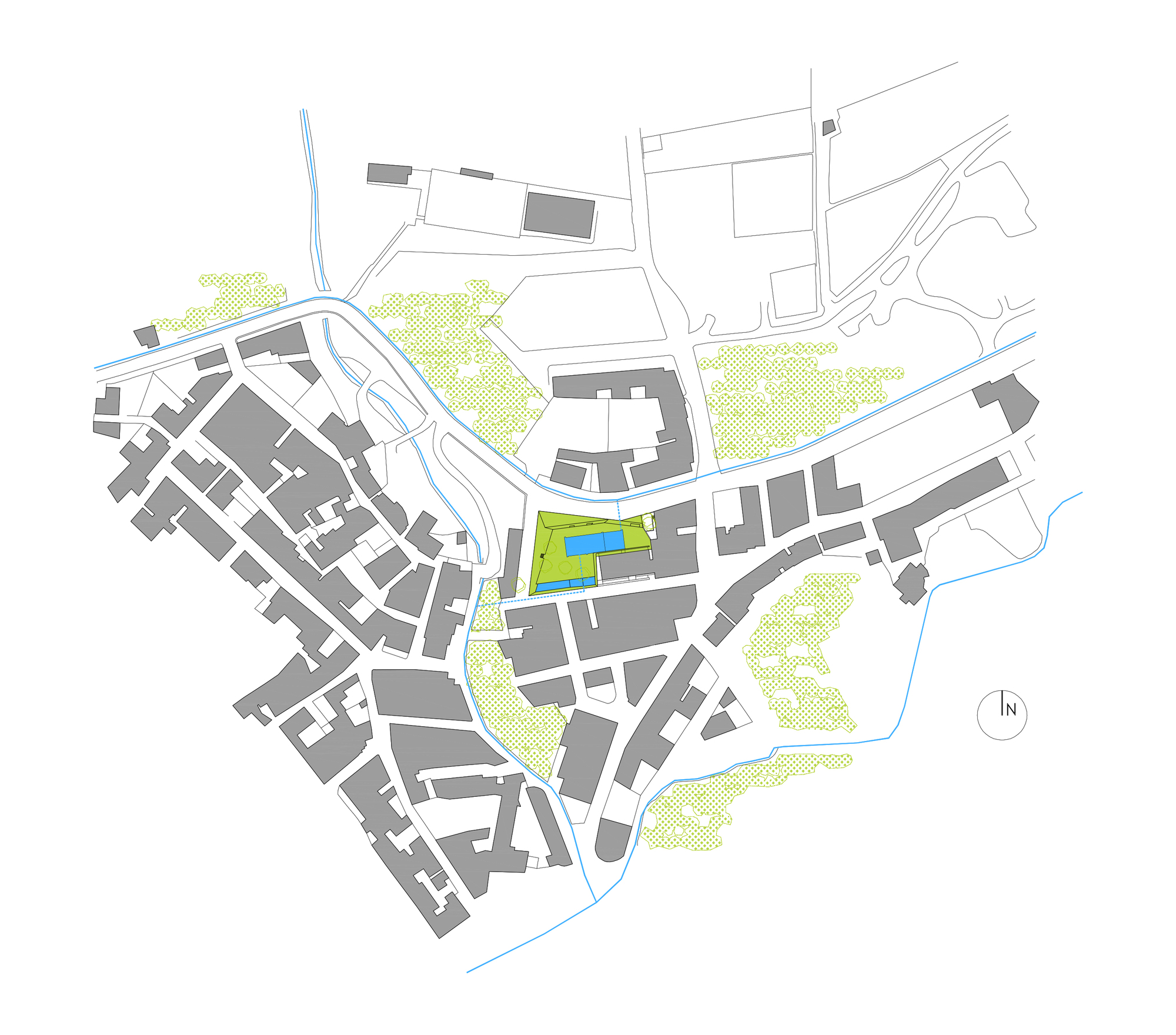 Public Pool on a Urban Artificial Valley / DJ Arquitectura-44