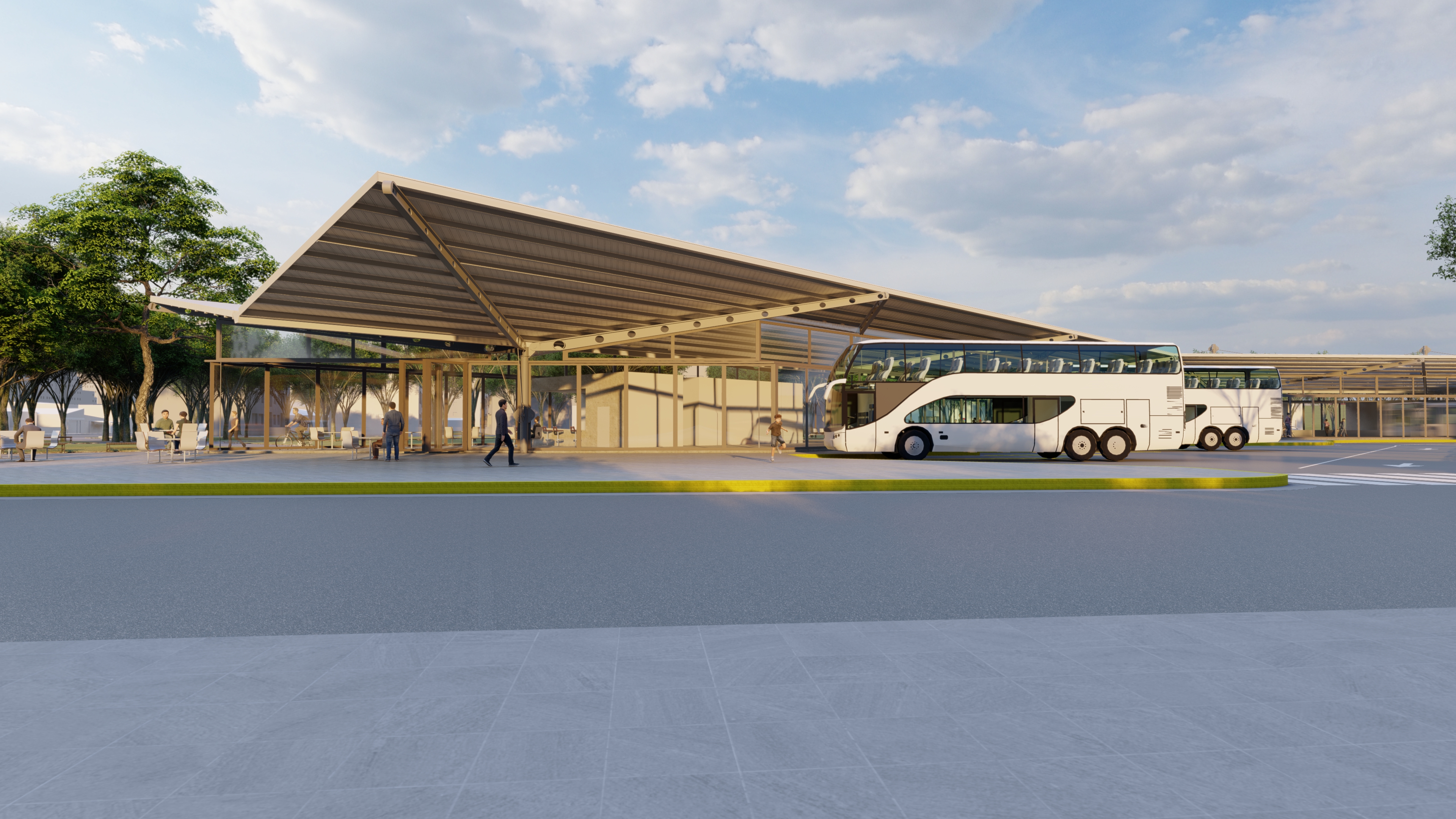 巴士换乘站(学生项目)丨阿根廷布宜诺斯艾利斯丨布宜诺斯艾利斯大学-5