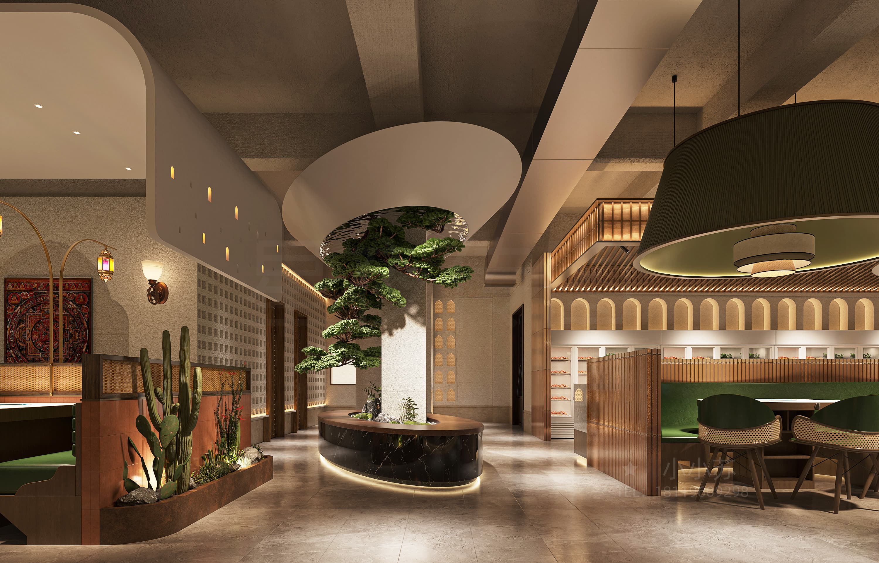 ”草房子“火锅店效果案例-5