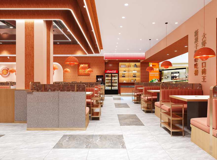 喜喜大虾店铺设计-23