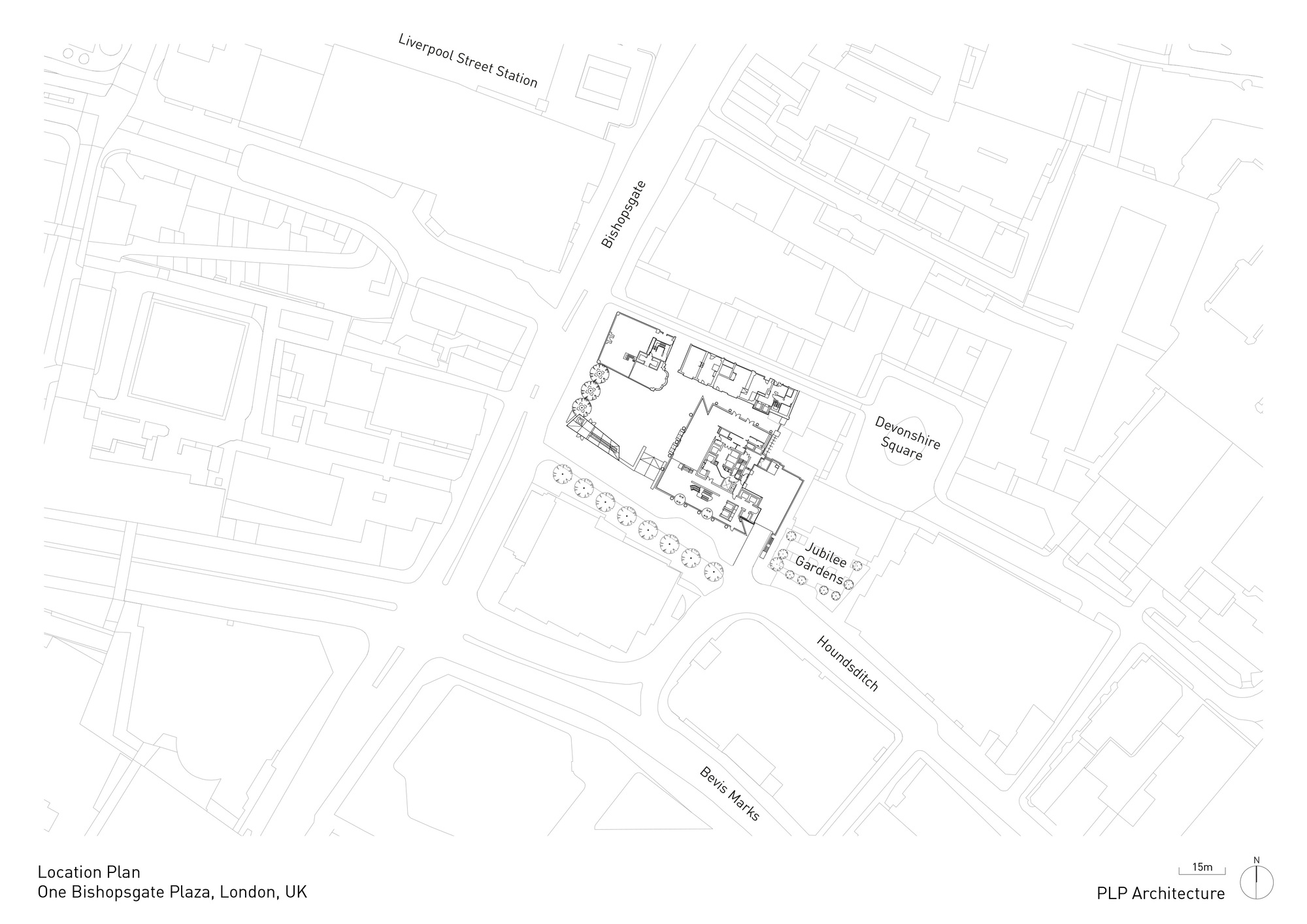 毕晓普门广场一号丨英国伦敦丨PLP Architecture-19