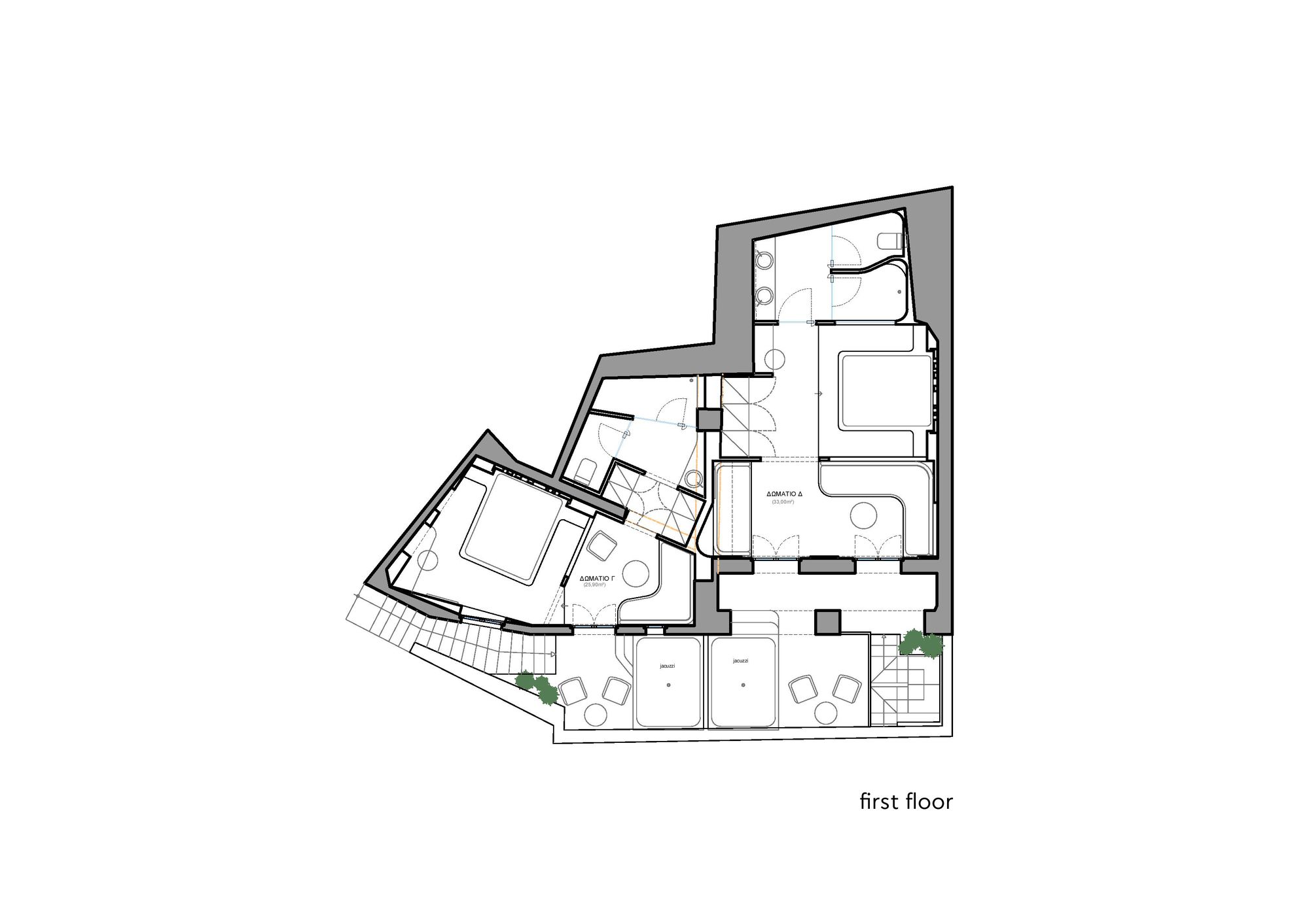 火山岛上的现代洞穴酒店-52