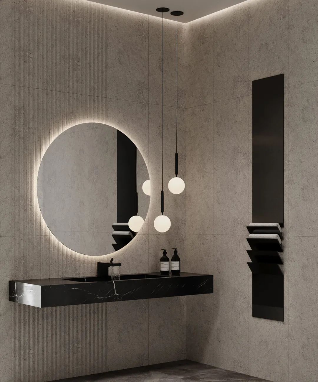 纯白极简公寓丨Shamil Kalimulaev-44