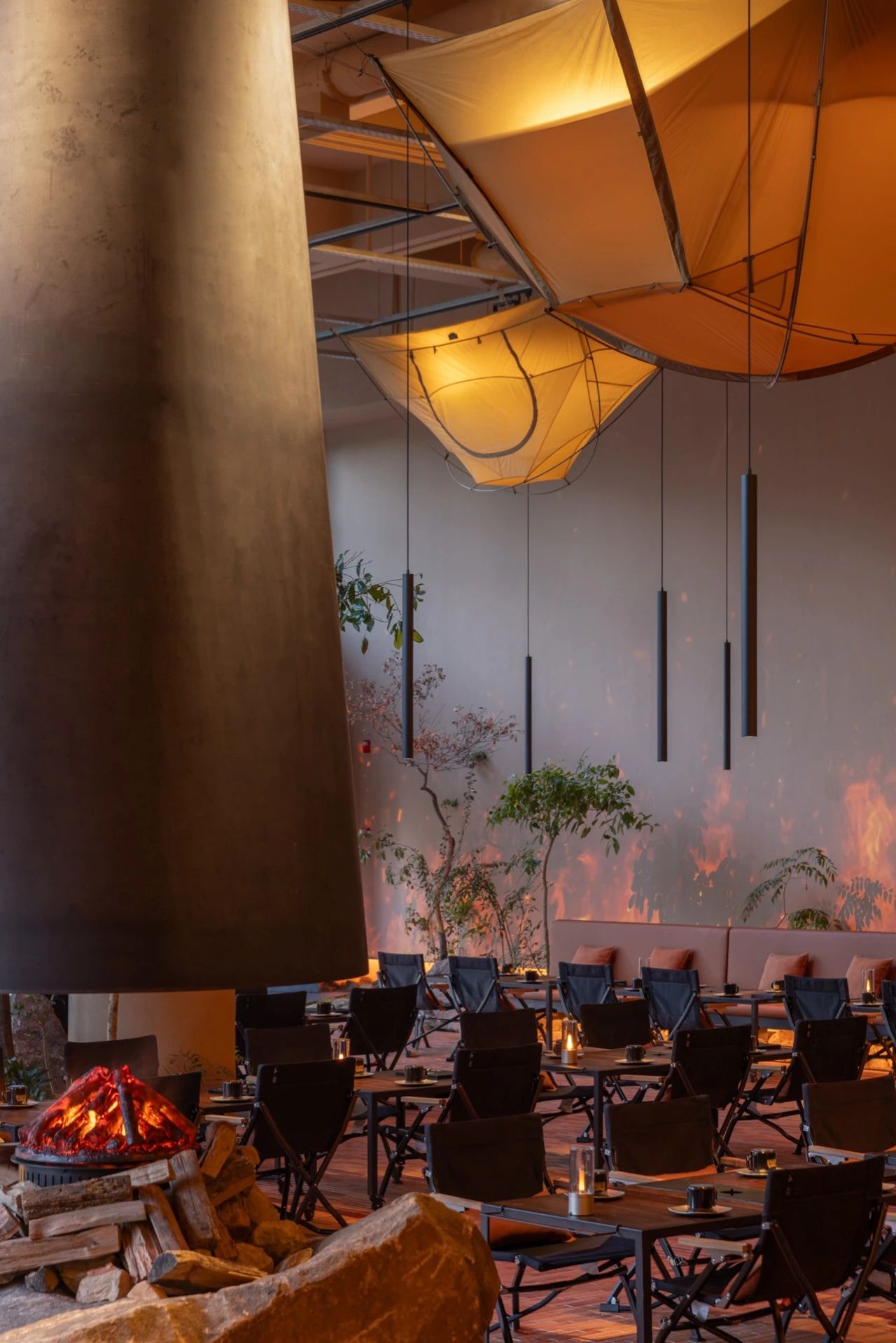 篝火旁·亚运公园店丨中国杭州丨杭州观堂室内设计有限公司-33