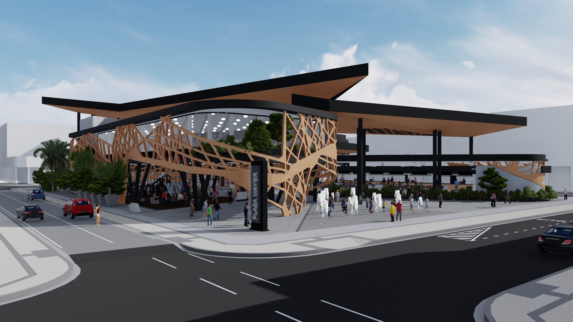 Centro Comercial Urbano “Plaza Mayor” – Arquitectura Urbana-6